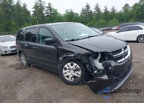 2016 Dodge Grand Caravan Se z USA, uszkodzony, nr VIN 2C4RDGBG1GR155512